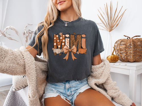 Load image 1 in gallery view. Fall Mimi Bow