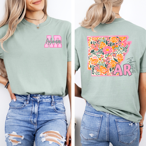 Load image 1 in gallery view. Pink Floral Arkansas