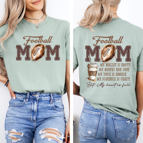 Load image 1 in gallery view. Football Mom