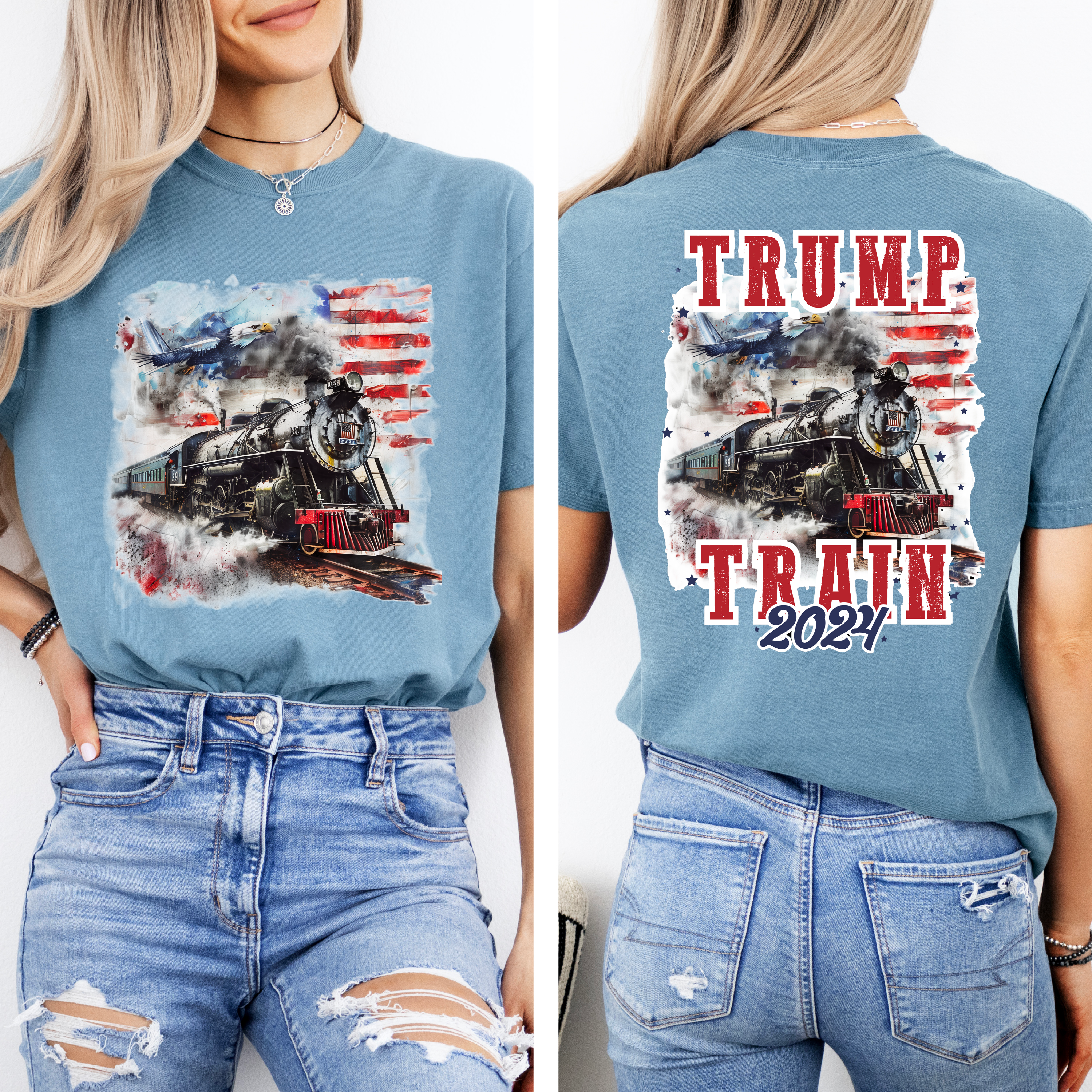 TRUMP TRAIN 2024 - FULL SIZE PRINTS
