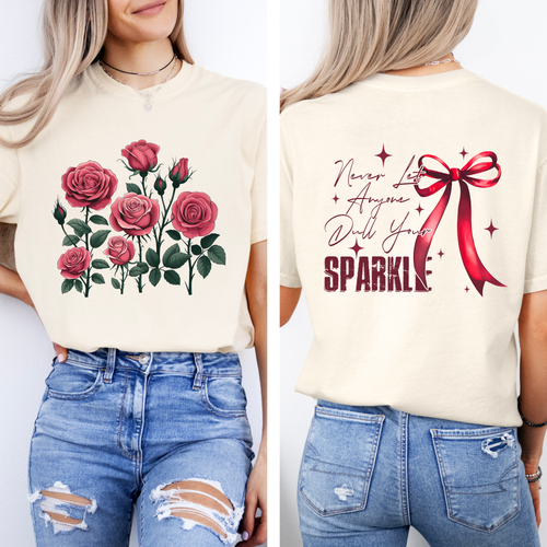 Load image 1 in gallery view. Never Let Anyone Dull Your Sparkle