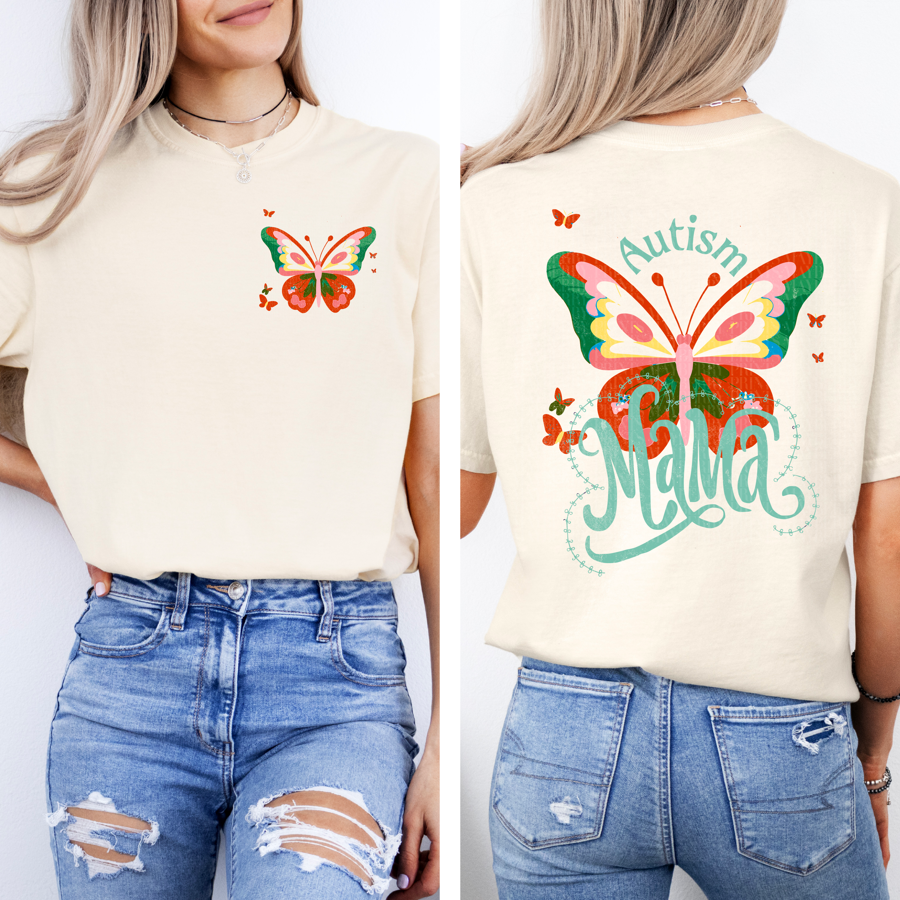 Autism Mama Butterfly