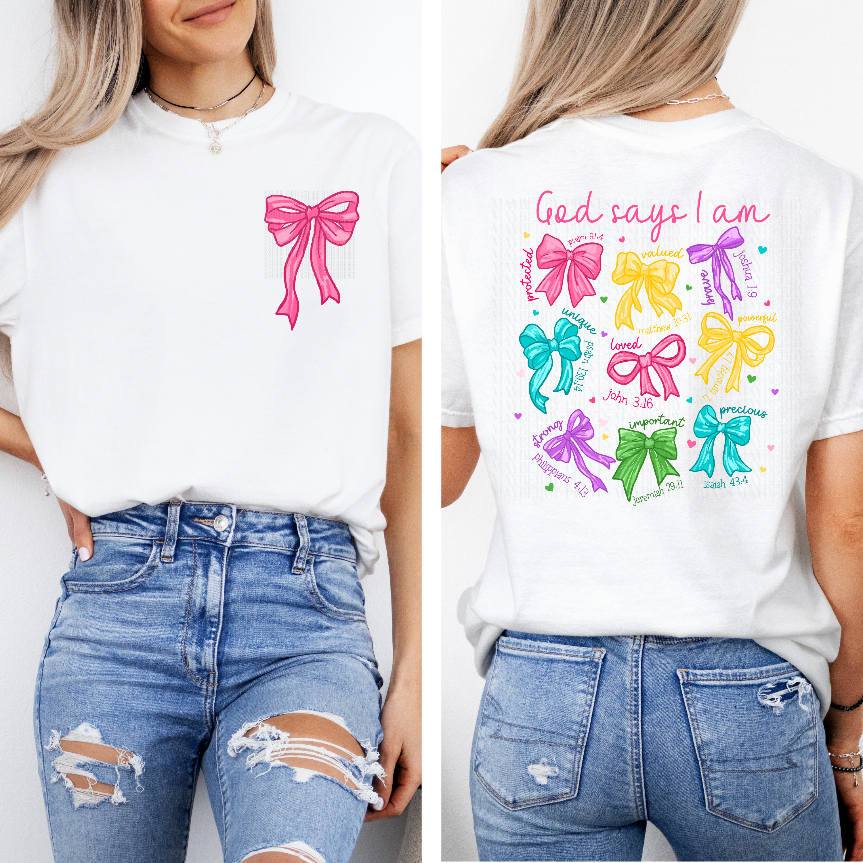 God Says I Am Bright Bows