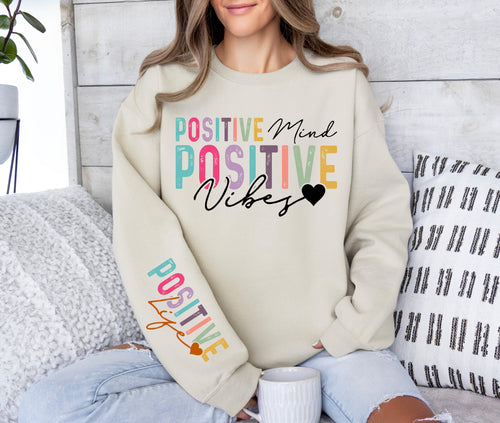 Load image 1 in gallery view. Positive Mind Positive Vibes