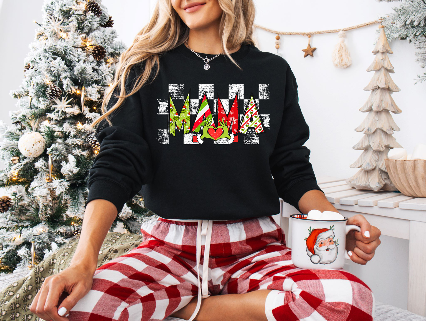Checkered Mama Christmas