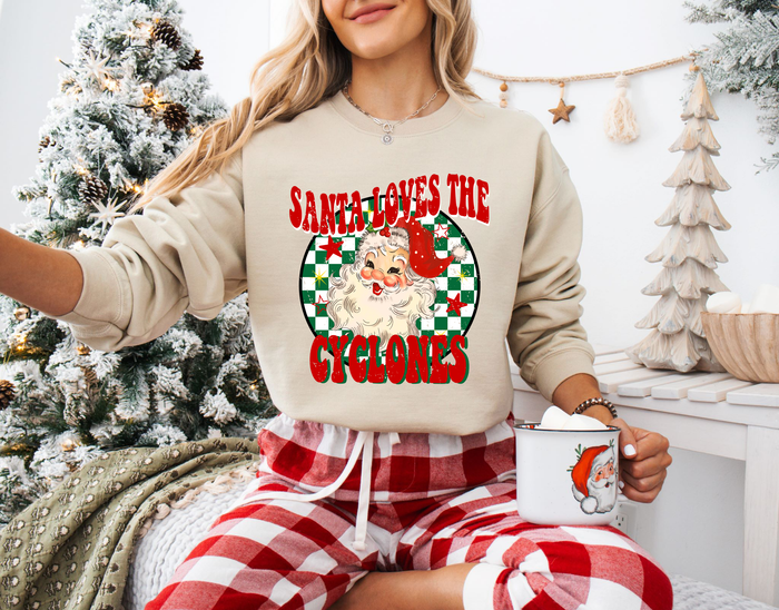 Santa Loves The Cyclones