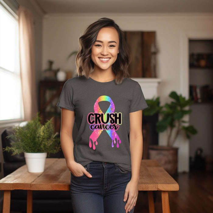 Crush Cancer Ribbon