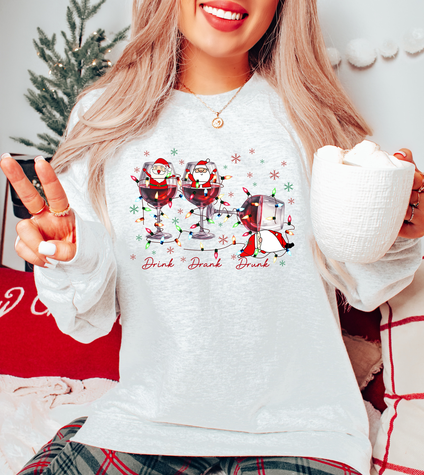 Santa Drink Drank Drunk