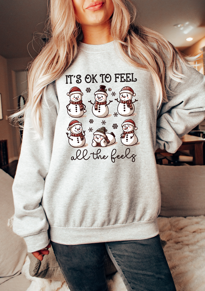 It's Okay To Feel All The Feels Snowmen