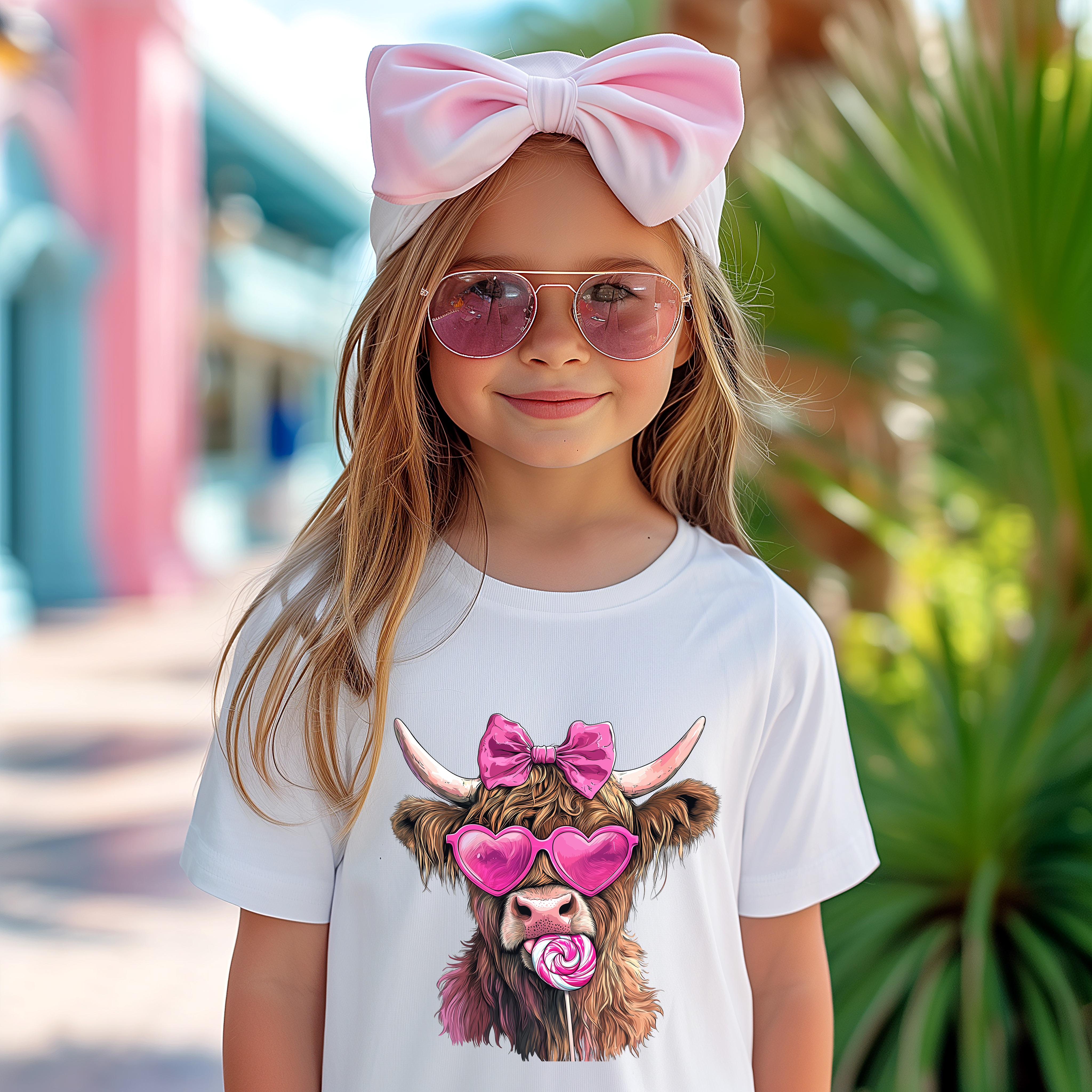 Highland Valentines Cow