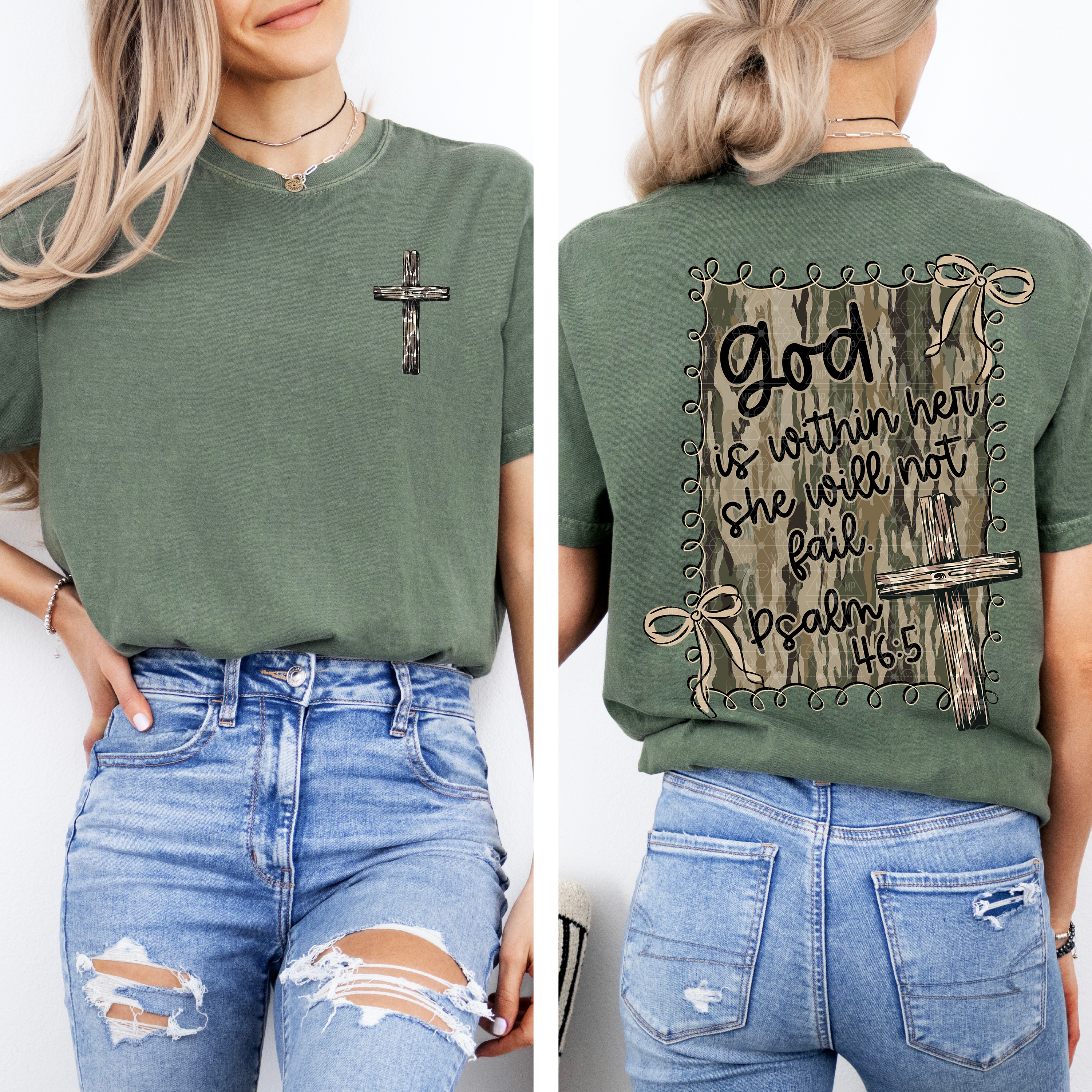 Camo God Is Within Her She Will Not Fail