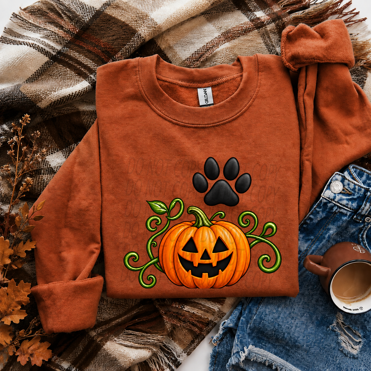 Paw and Pumpkin