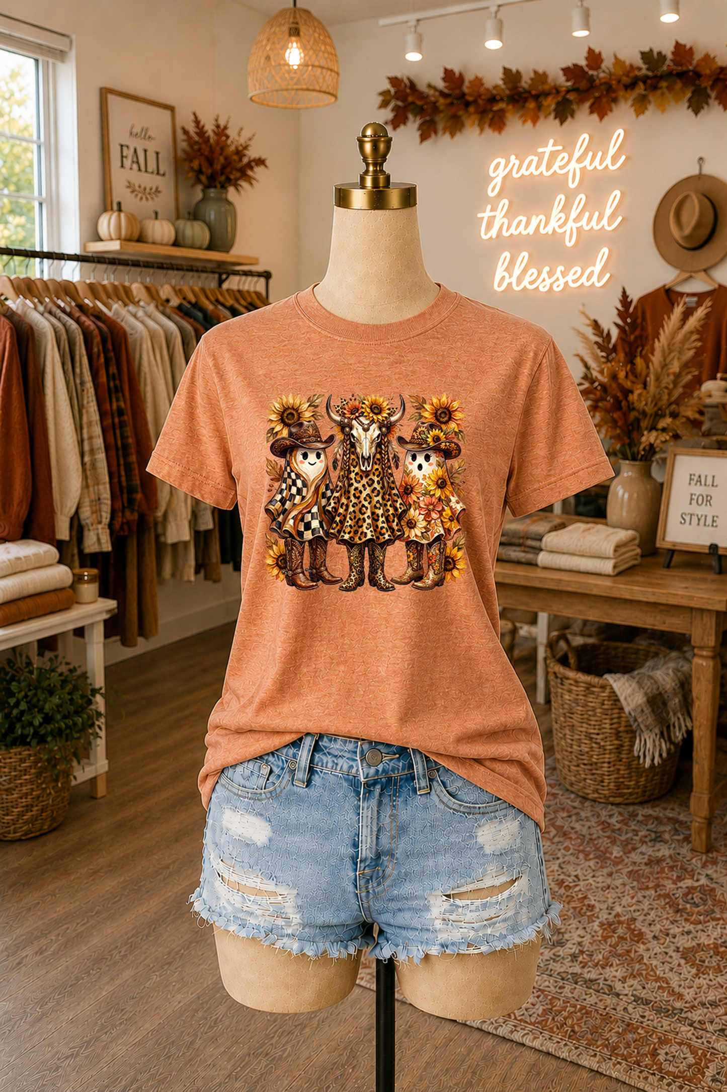 Boho Fall Ghost