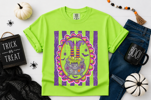 Load image 1 in gallery view. Cute Doodle Halloween Stripes