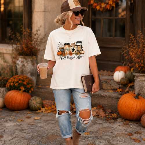 Load image 1 in gallery view. Fall Vibes & Coffee