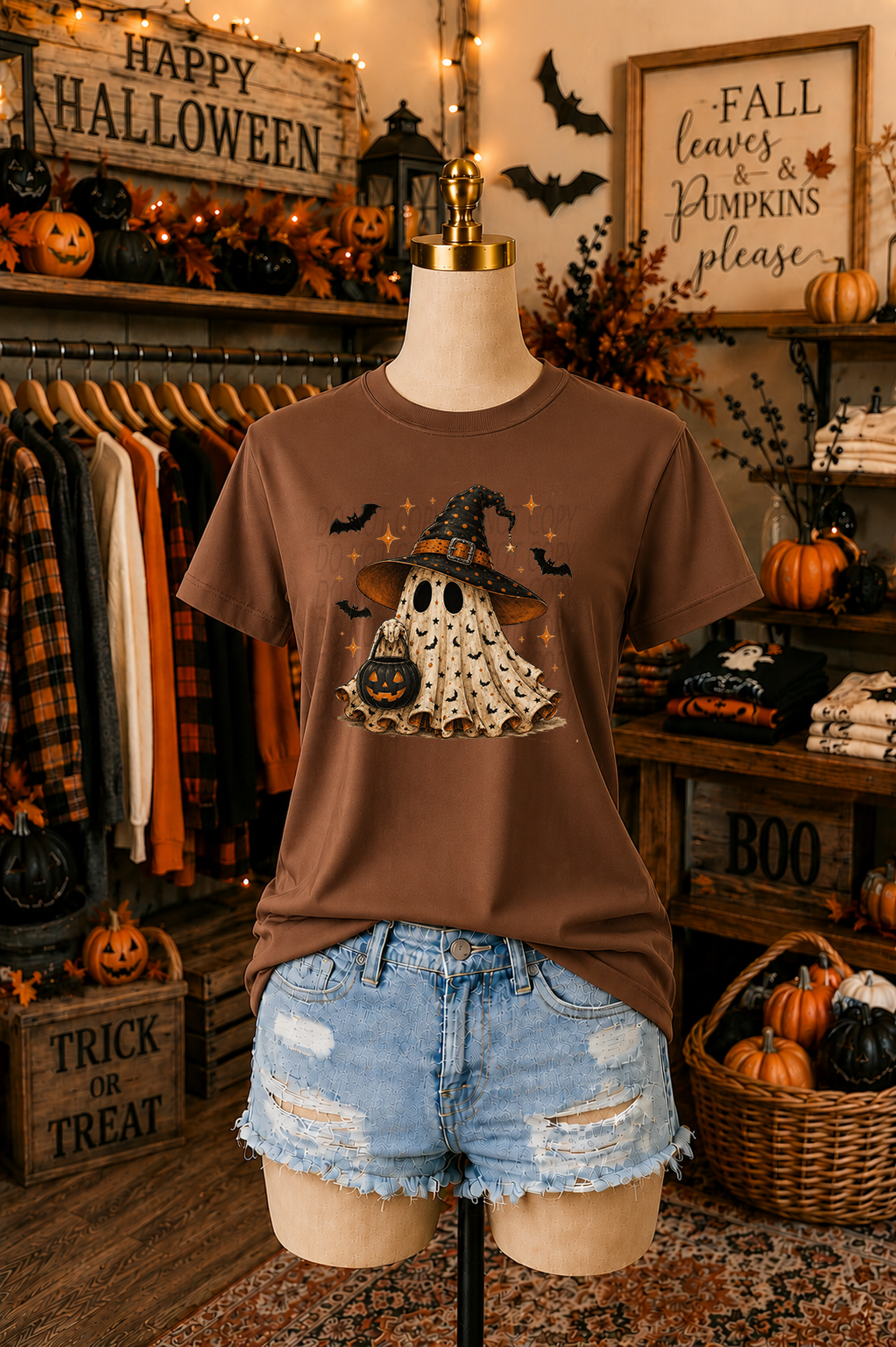 Cute Vintage Witchy Ghosts