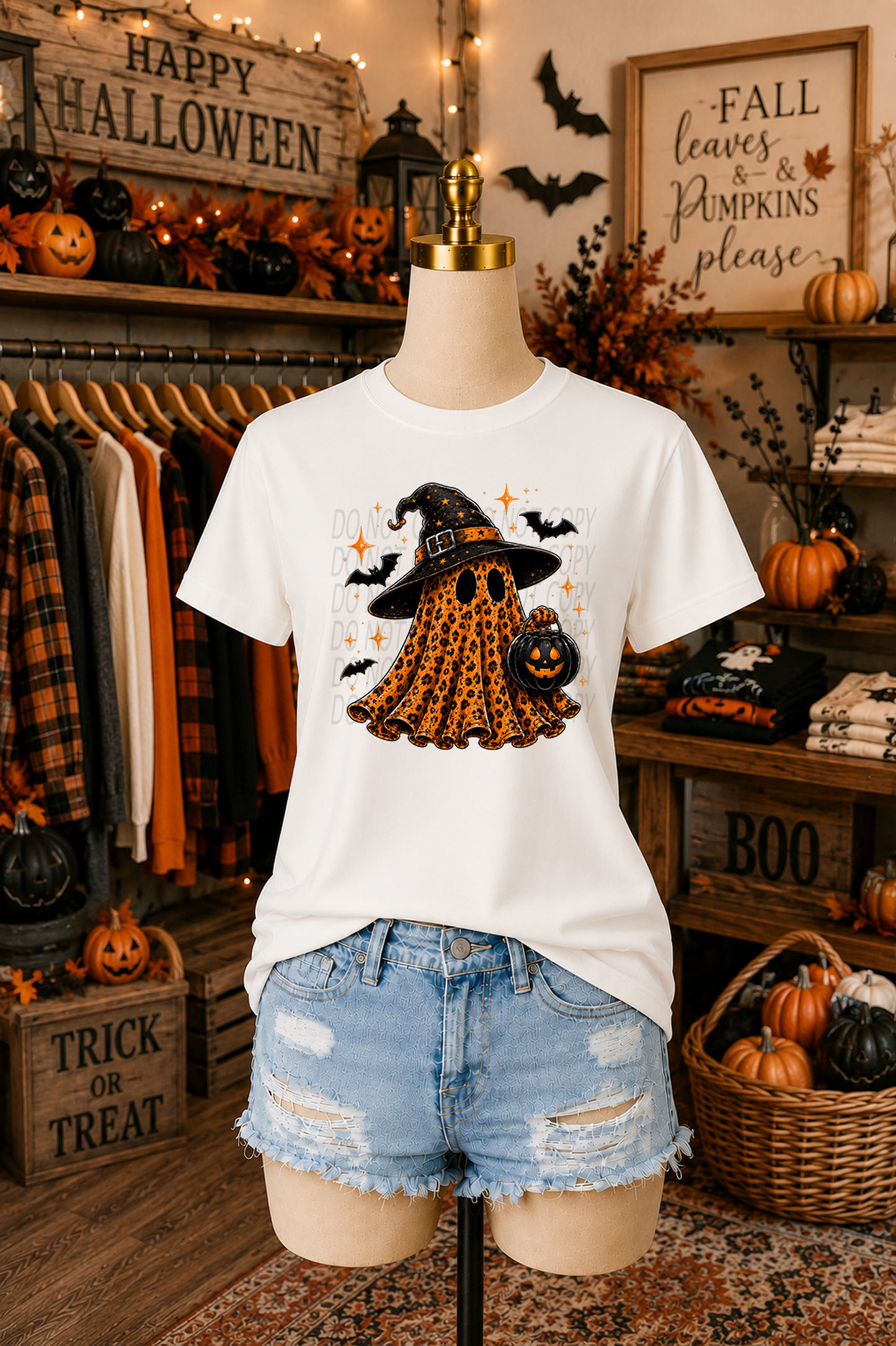 Cute Vintage Witchy Ghosts