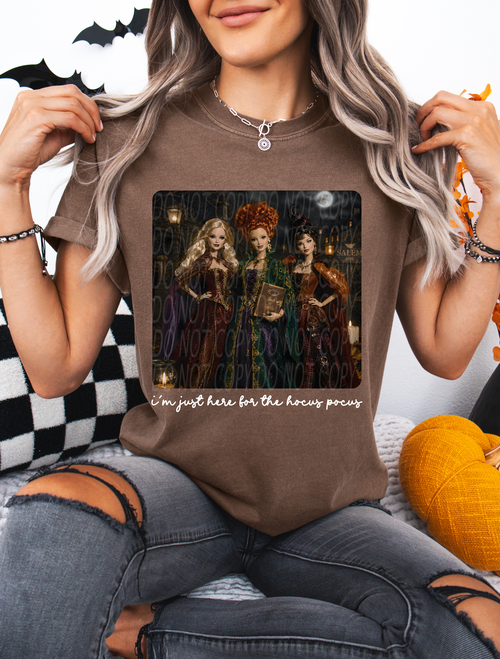 Load image 1 in gallery view. Just Here For The Hocus Pocus