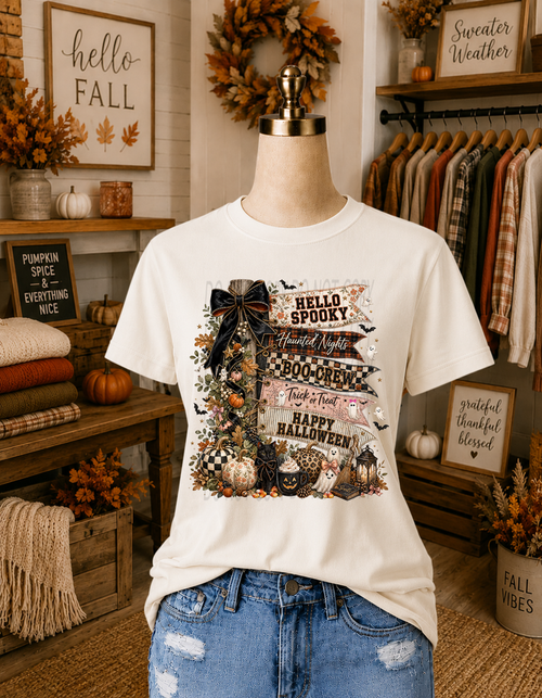 Load image 1 in gallery view. Halloween Pennants