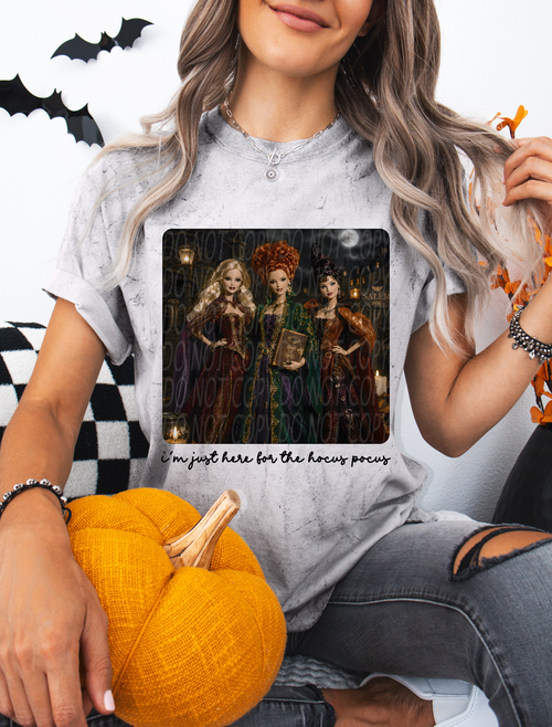 Load image 1 in gallery view. Just Here For The Hocus Pocus
