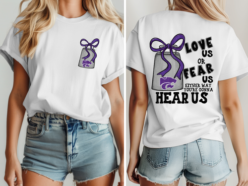 Load image 1 in gallery view. Love Us Or Fear Us Wildcats