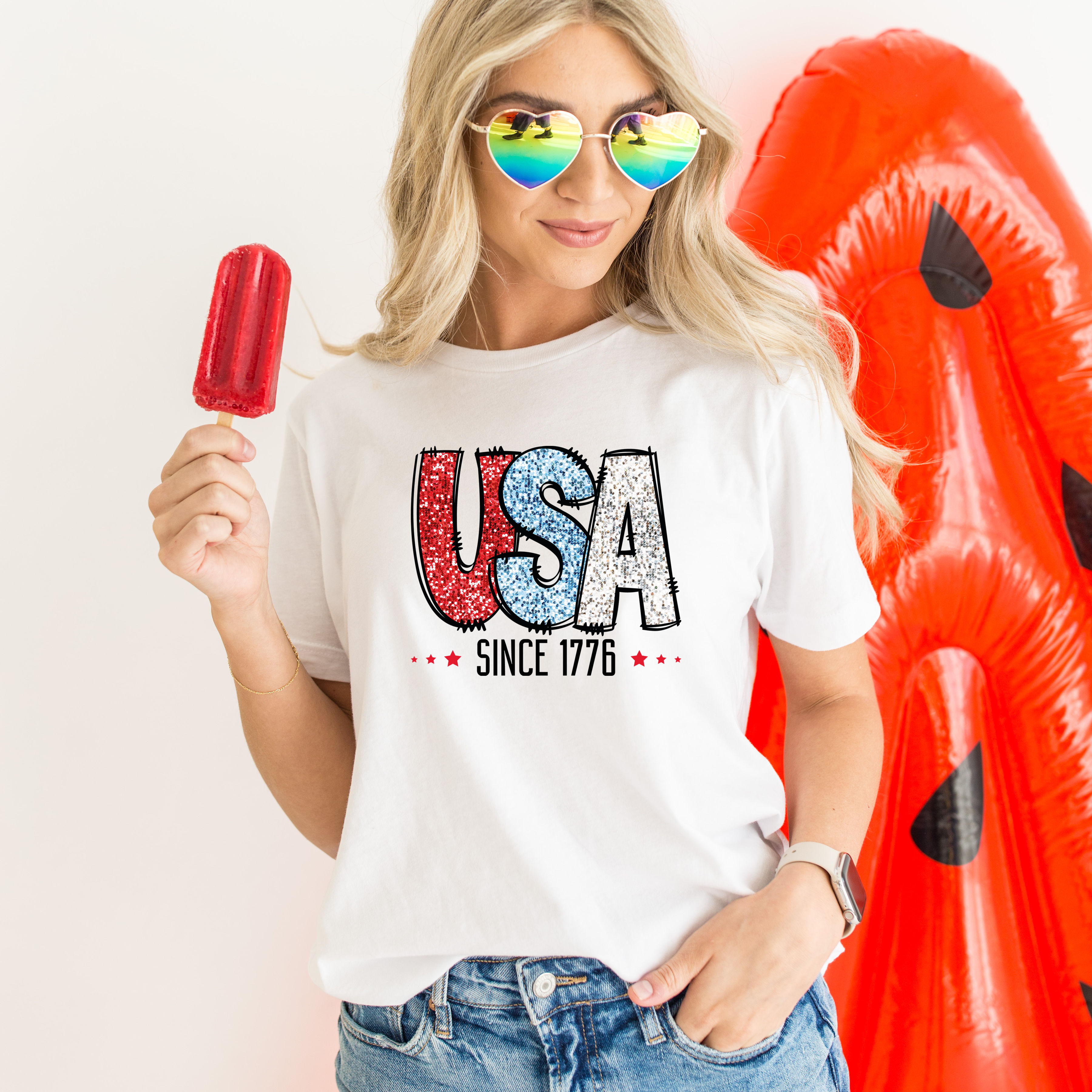 Faux Glitter USA