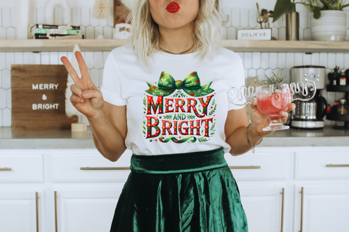 Load image 1 in gallery view. Merry And Bright