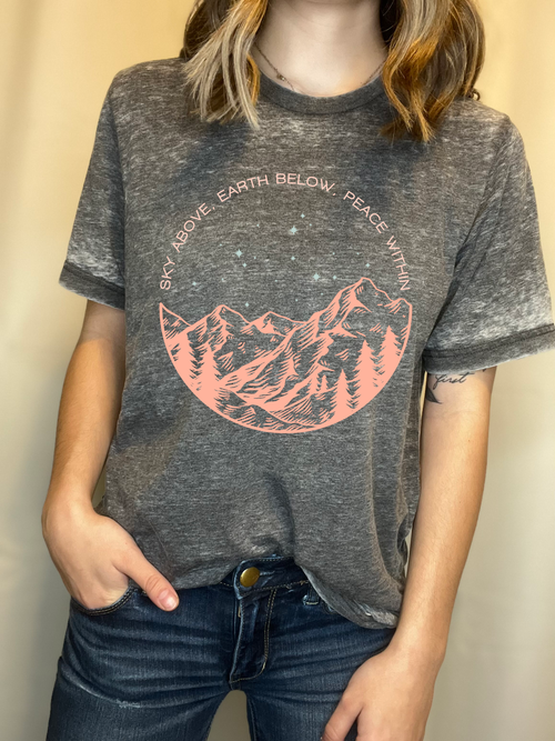 Load image 1 in gallery view. Sky Above Earth Below Peace Within