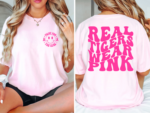 Load image 1 in gallery view. Real Tigers Wear Pink