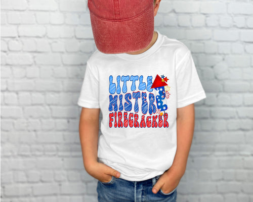 Load image 1 in gallery view. Little Mister Firecracker