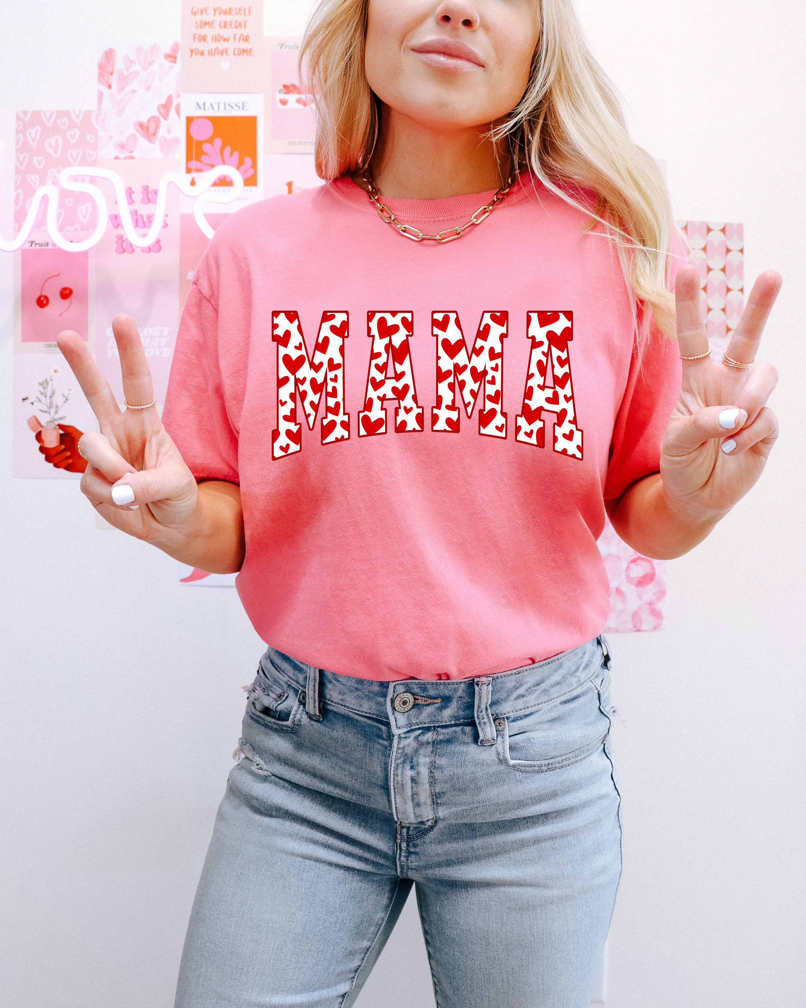 Mama Heart Varsity – Mayberry Prints