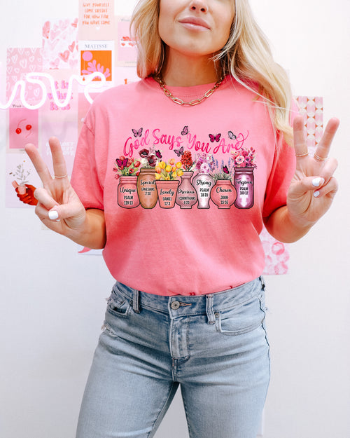 Load image 1 in gallery view. God Says You Are - Valentines