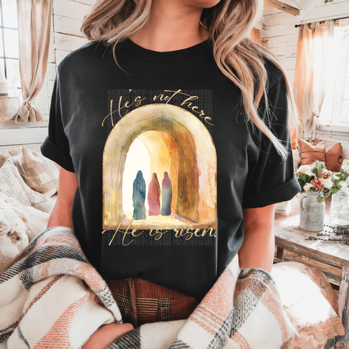 Load image 1 in gallery view. He Is Not Here He Is Risen