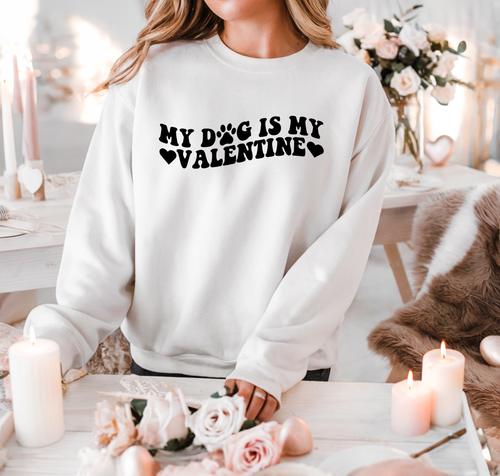 Load image 1 in gallery view. My Dog Is My Valentines