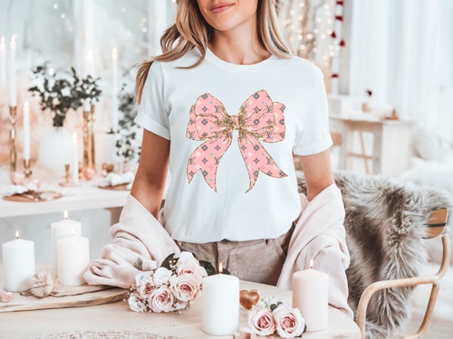 Load image 1 in gallery view. Pink Bow