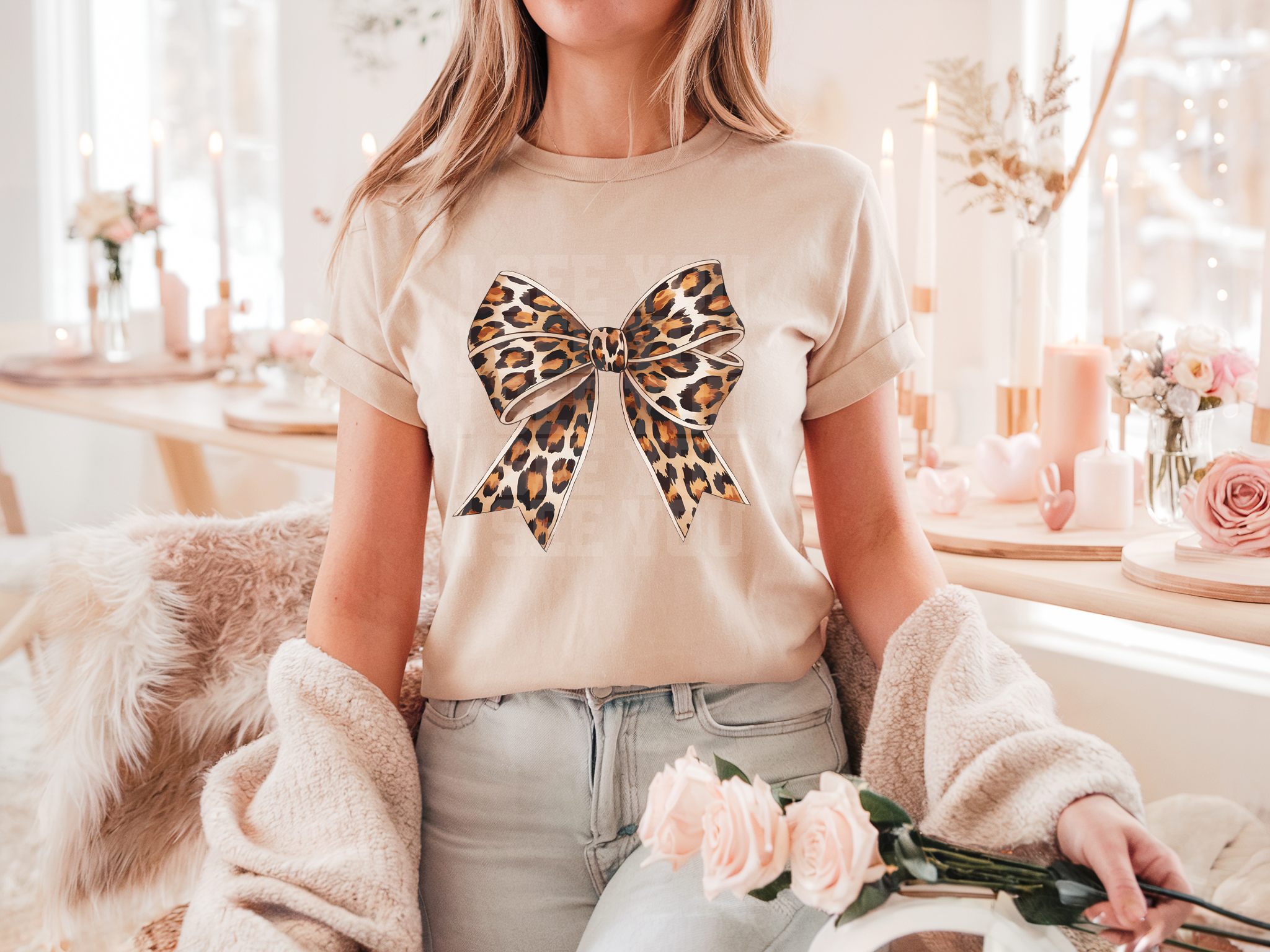 Pretty Leopard Bow