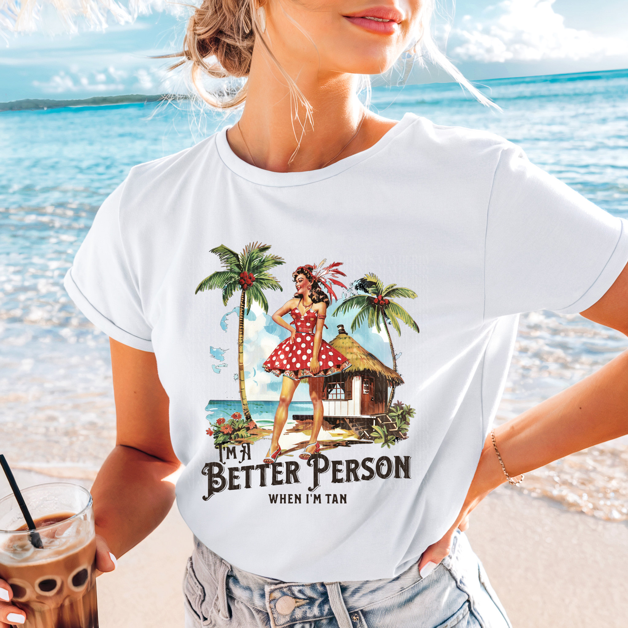 I'm A Better Person Tan