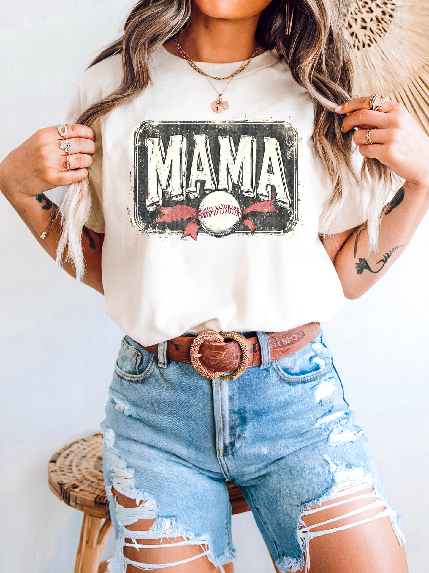 Vintage Baseball Mama