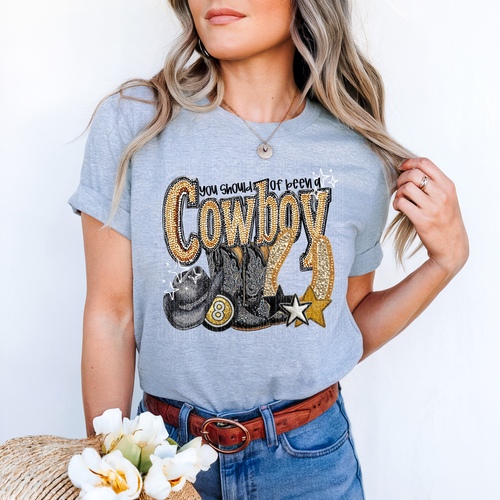 Load image 1 in gallery view. Should Have Been A Cowboy