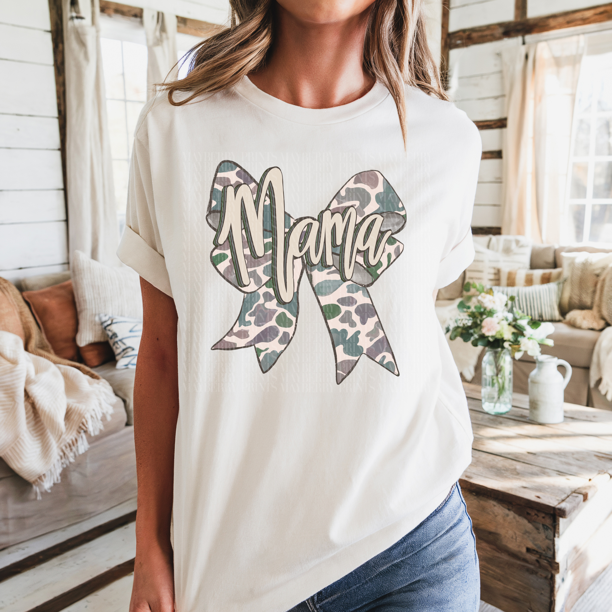 Camo Bow Mama
