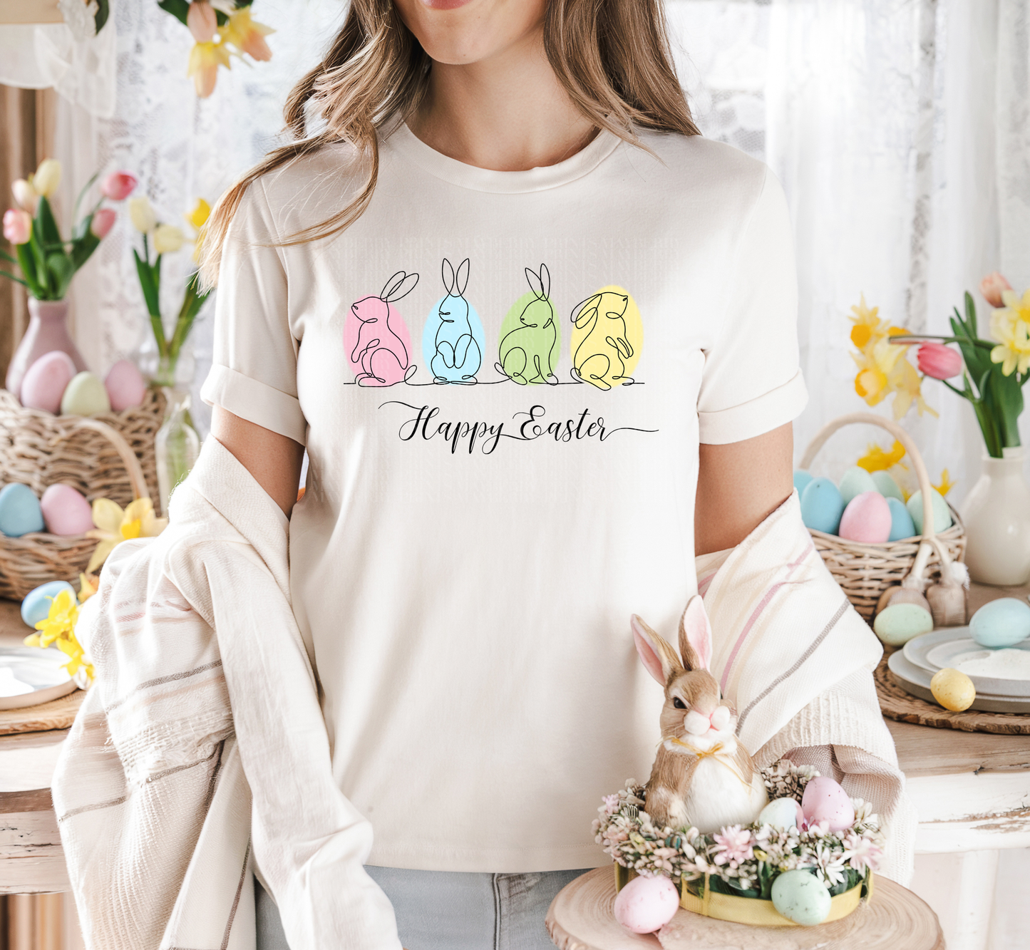 Happy Watercolor Easter
