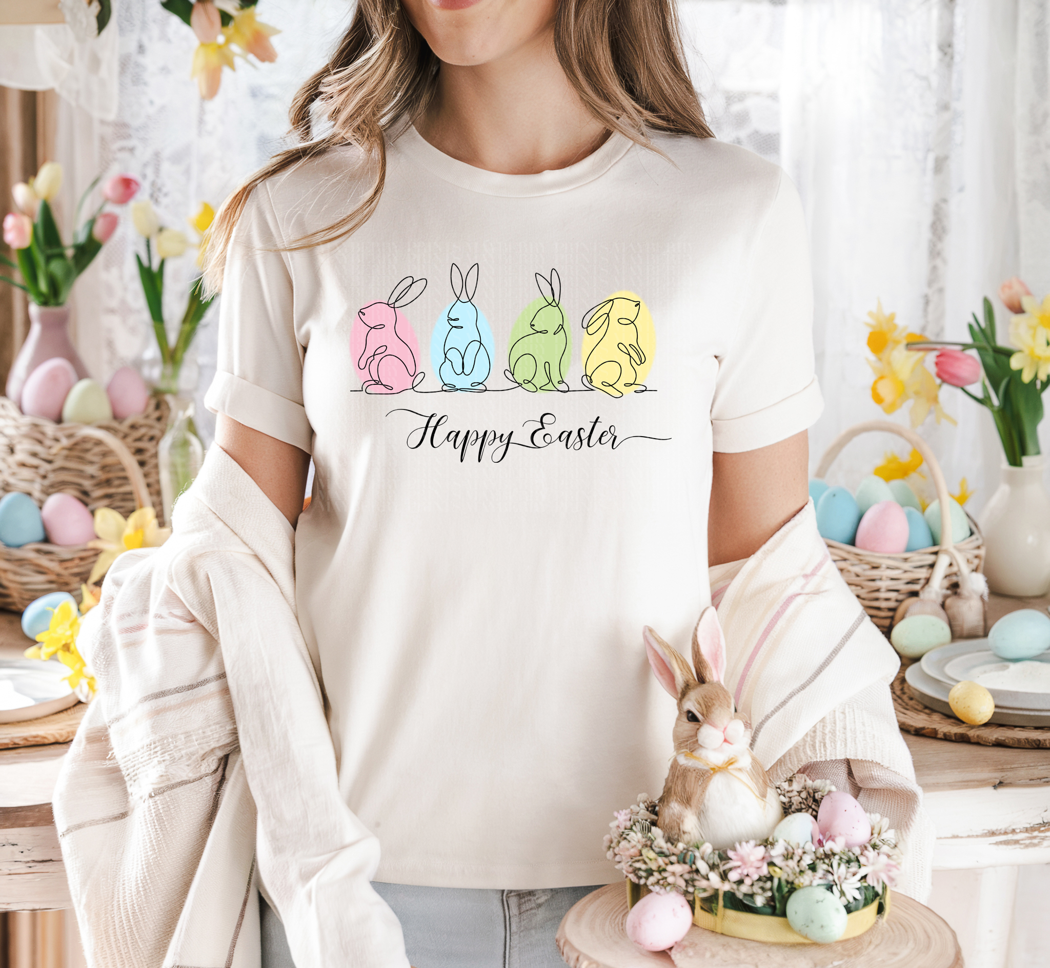 Happy Watercolor Easter