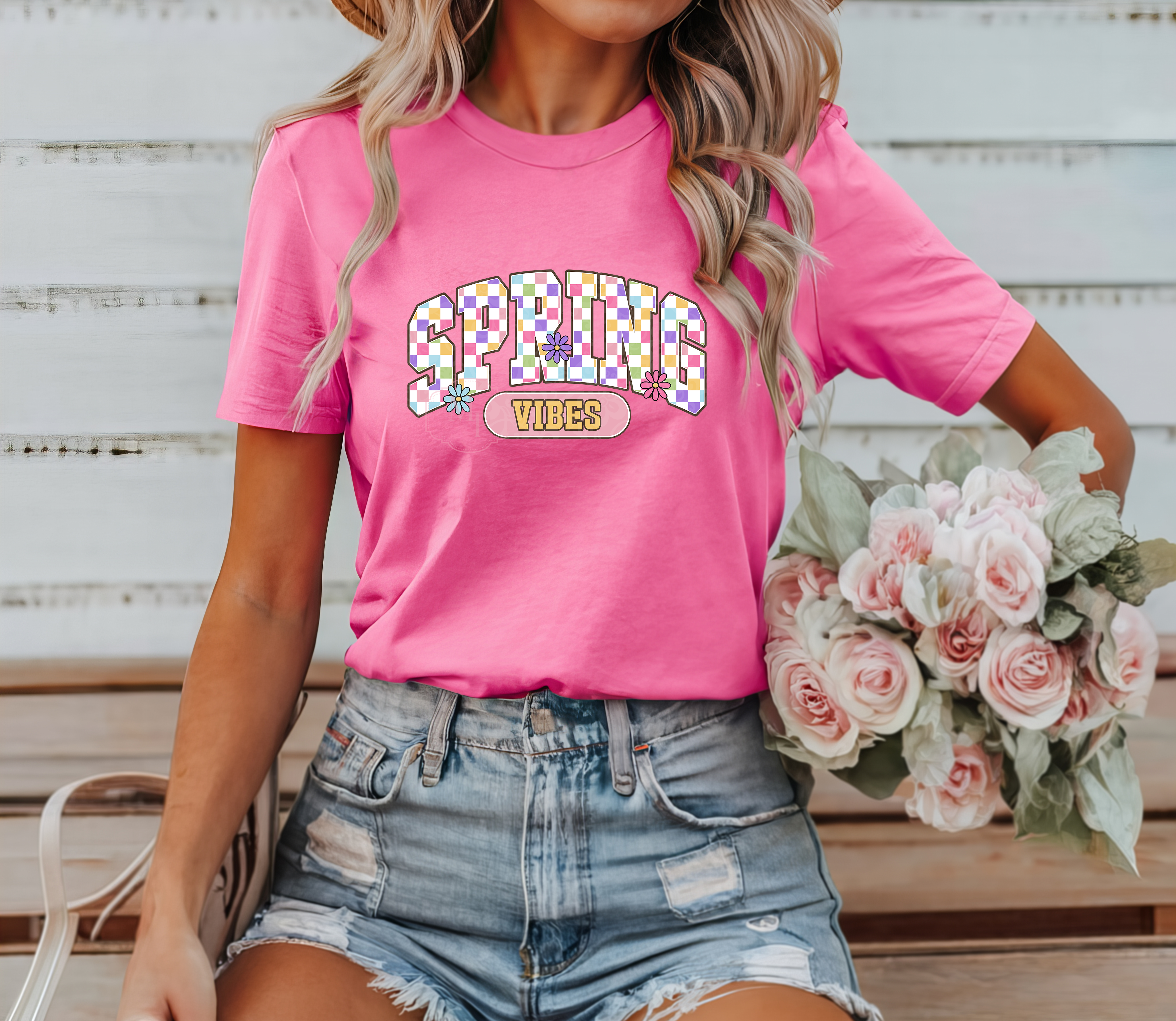 Spring Vibes Checkered