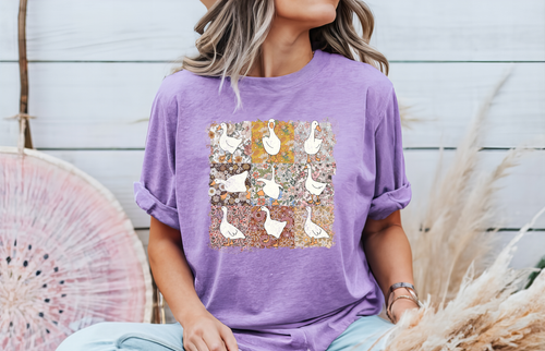 Load image 1 in gallery view. Checkered Geese