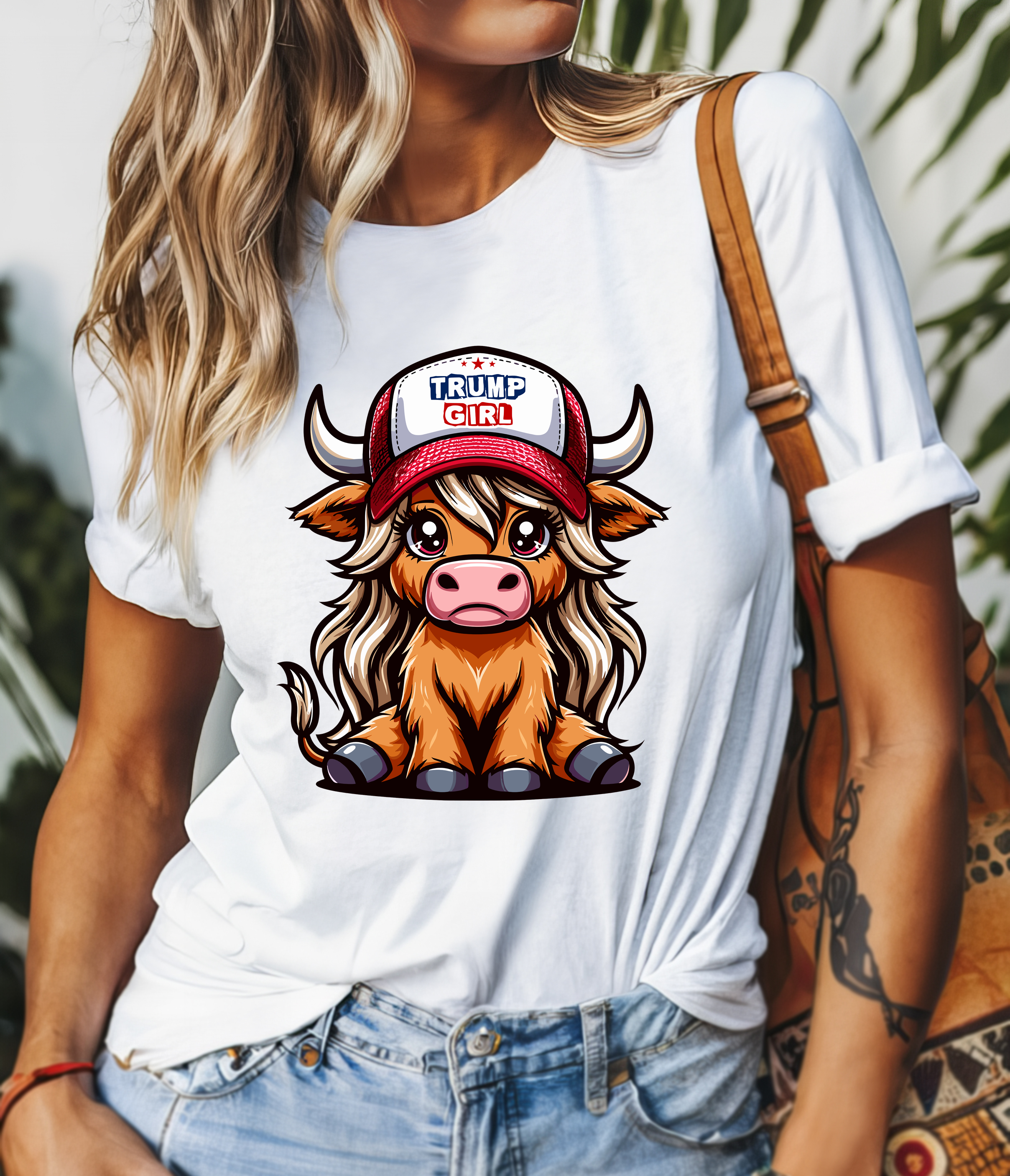 Trump Girl Highland Cow