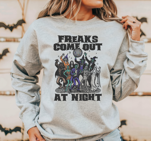 Load image 1 in gallery view. Freaks Come Out At Night
