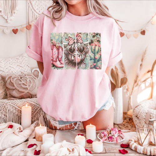 Load image 1 in gallery view. Distressed Highland Valentines