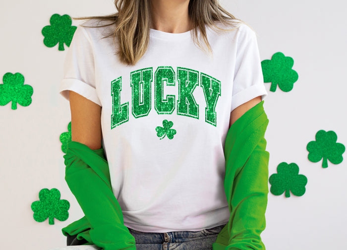 Lucky Faux Sparkle