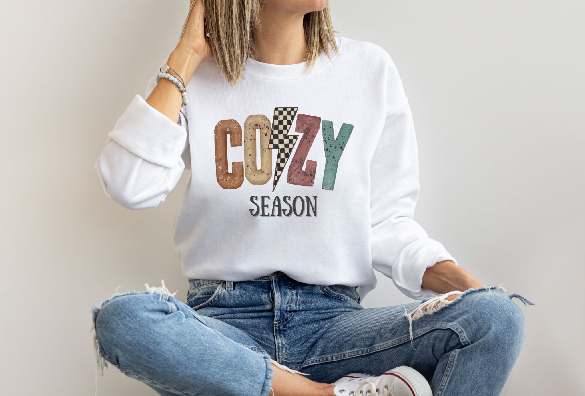 Retro Distressed Cozy Season