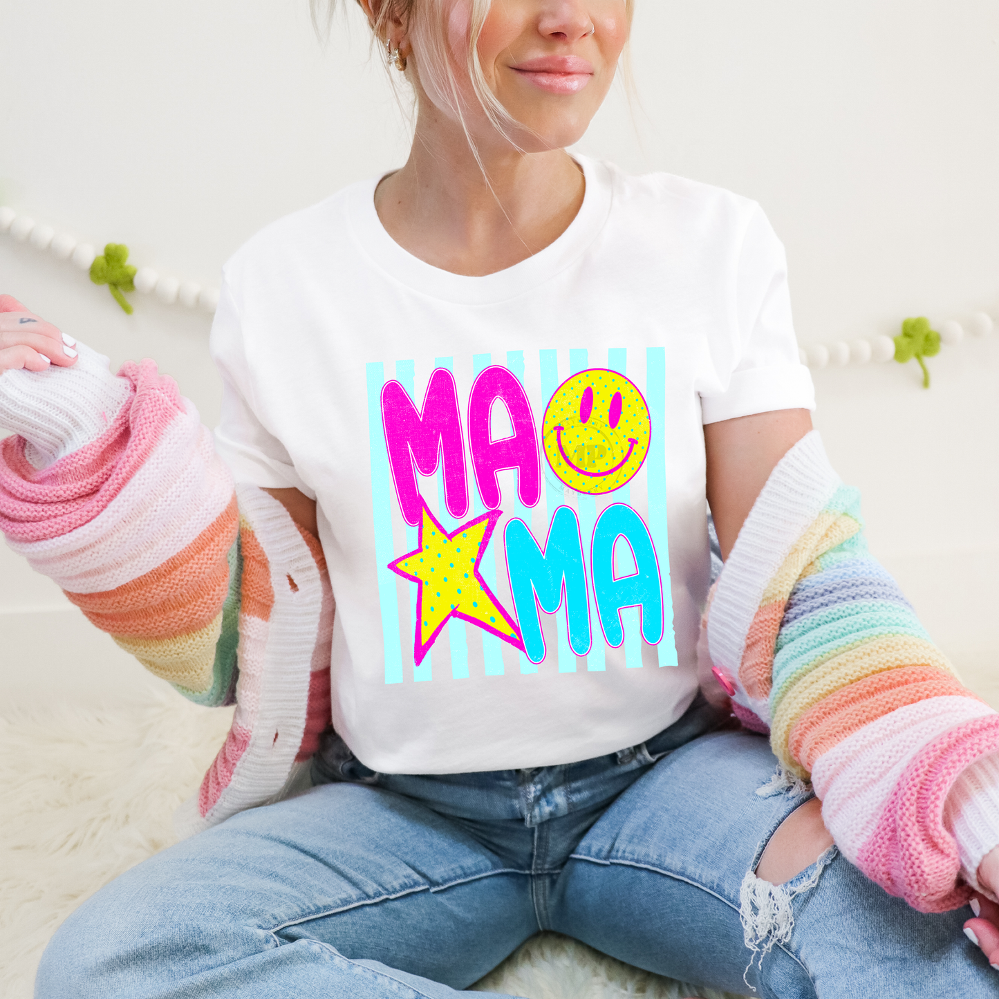 Bright Stripe Mamas